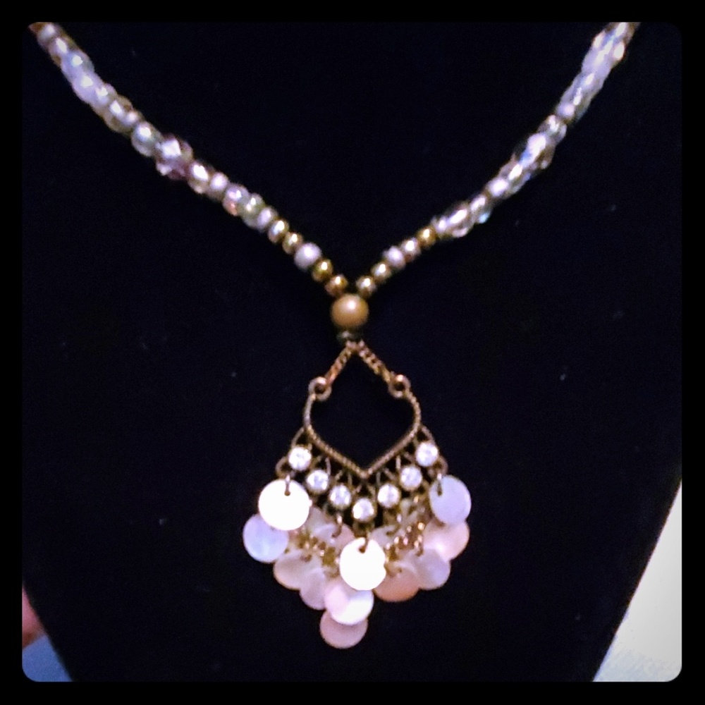 Handmade beaded necklace